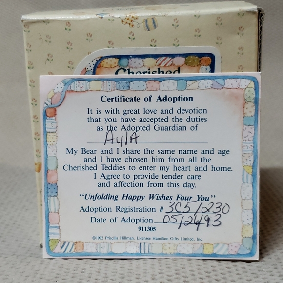 Cherish Teddies, unfolding happy wishes four you - Picture 4 of 7